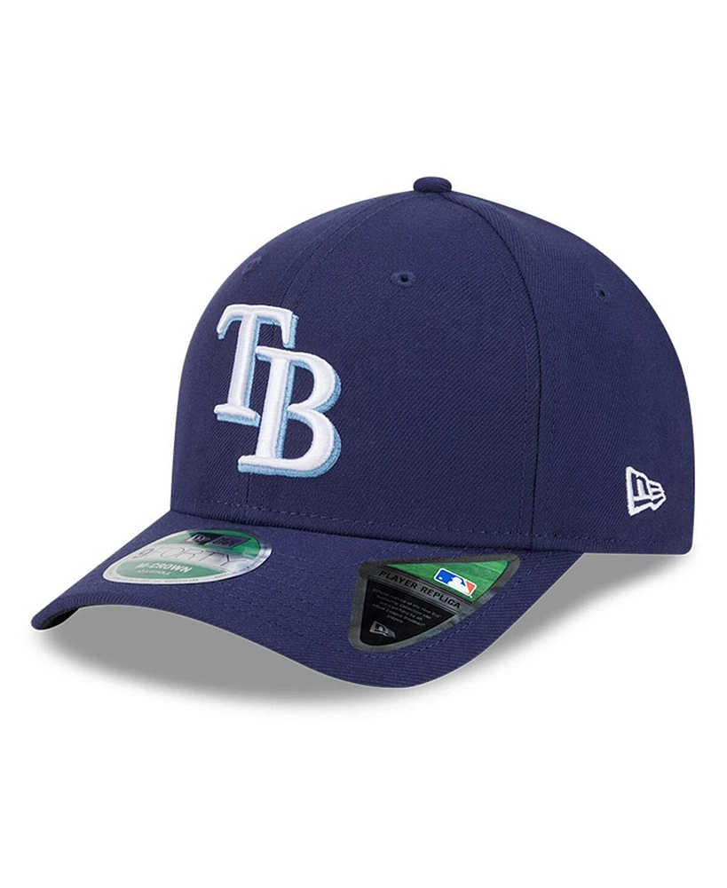 New Era Men's Navy Tampa Bay Rays Player Replica 9FORTY Adjustable Hat