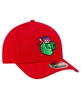 New Era Men's Red Philadelphia Phillies Player Replica 9FORTY Adjustable Hat