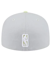 New Era Men's Gray/Green Boston Celtics Color Pack 2-Tone 59FIFTY Fitted Hat