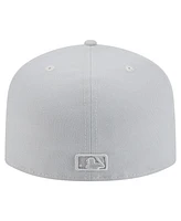 New Era Men's Gray Houston Astros Colorpack 59FIFTY Fitted Hat