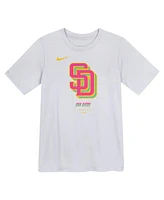 Nike Boys Juvenile White San Diego Padres City Connect T-Shirt