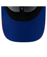 New Era Men's Blue York Rangers Linear Featherweight 39THIRTY Flex Hat