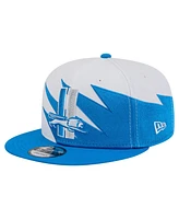 New Era Men's Blue Detroit Lions Throwback Jagged 9FiFTY Snapback Hat