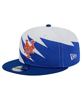 New Era Men's Royal/White New York Mets Jagged 9FIFTY Snapback Hat