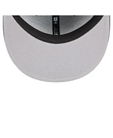 New Era Men's Black Pittsburgh Pirates Overlap 59FIFTY Fitted Hat