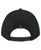New Era Men's Black Minnesota Timberwolves Game Day Flag A-Frame 9FORTY Adjustable Hat