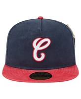 New Era Men's Navy Chicago White Sox Championship Side Flag A-Frame 59FIFTY Fitted Hat