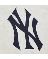 Mitchell & Ness Men's Cream New York Yankees Retro Pullover Sweater