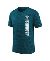 Nike Big Boys and Girls Teal Jacksonville Jaguars Sideline Velocity Performance T-Shirt