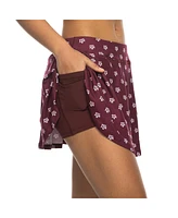 ZooZatz Women's Maroon Texas A&M Aggies All-Over Print Flowy Skort