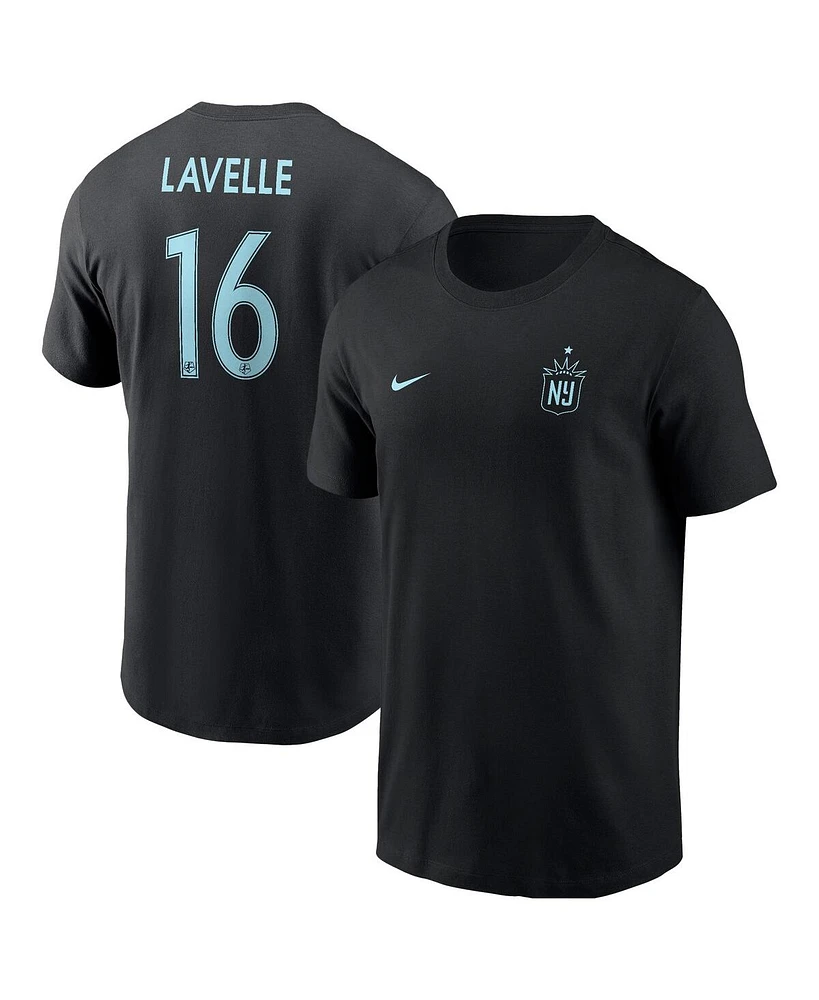 Nike Men's Rose Lavelle Navy Nj/Ny Gotham Fc Core Crew Neck T-Shirt