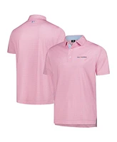FootJoy Men's Pink 2025 The Players ProDry Citrus Lisle Polo Shirt