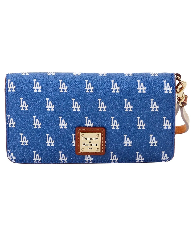 Dooney & Bourke Women's Los Angeles Dodgers Fey Phone Wristlet