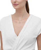 Diamond Dragonfly Pendant Necklace (1/10 ct. t.w.) in 14k Gold-Plated Sterling Silver, 16" + 2" extender
