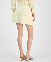 Guess Women's Shaelo Gauze Mini Skirt