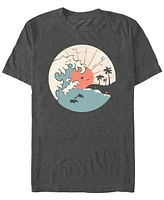 Design By Humans Men's Ocn Lp Short Sleeve T-Shirt