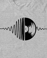 Design By Humans Men's Music Vinyl Short Sleeve T-Shirt