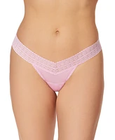 Hanky Panky Women's Dream Ease Low Rise Thong 3 Pack