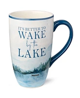 Certified International Wake At The Lake 4-Pc. Mugs, Service For 4