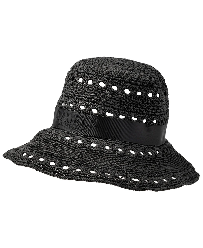 Lauren Ralph Lauren Crochet Bucket Hat