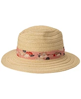 Lauren Ralph Fabric Band Fedora Hat