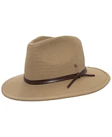 Lauren Ralph Lauren Washed Cotton Canvas Fedora Hat