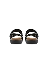 Clarks Women's April Raelyn Slip On Flat Sandals