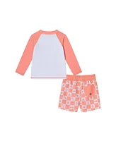 Andy & Evan Baby Boys Sunglasses Graphic Rashguard Set