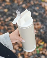 Grosche Alpine Flip 'N Sip Insulated, Leakproof Water Bottle, 20 oz.
