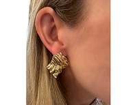 Wavy Statement Earring