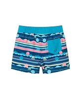 Andy & Evan Toddler Boys Toddler/Child Sailboat Graphic Rashguard Set