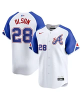Nike Men's Matt Olson White Atlanta Braves City Connect Limited Player Jersey