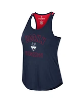 Colosseum Women's Navy UConn Huskies 10 Days Tank Top