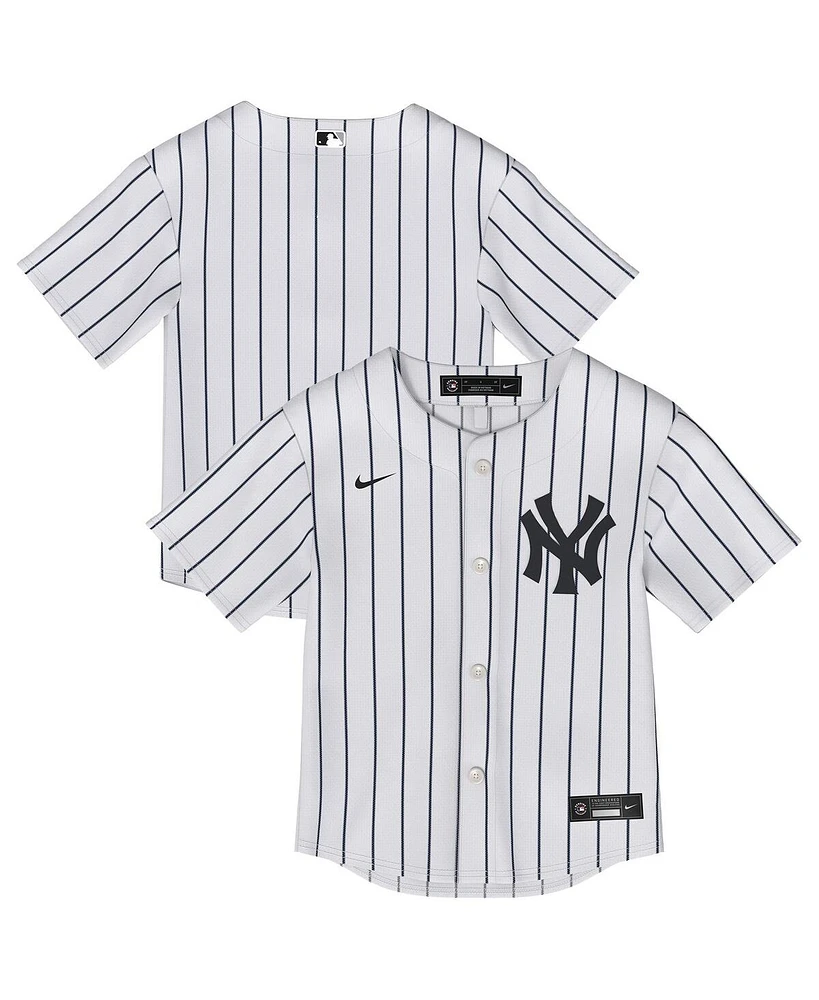 Outerstuff Toddler White New York Yankees Home Replica Jersey