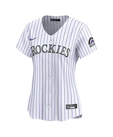 Nike Women's White Colorado Rockies Home Limited Jersey