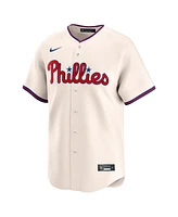Nike Men's Cream Philadelphia Phillies Alternate Limited Jersey