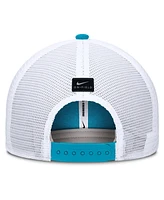 Nike Men's Turquoise Florida State Seminoles 2025 Dugout Coaches Rise Performance Trucker Adjustable Hat