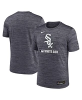 Nike Men's Black Chicago White Sox Authentic Collection Velocity Performance Practice T-Shirt