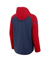 Nike Men's Navy/Red St. Louis Cardinals Authentic Collection Raglan Performance Full-Zip Jacket