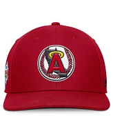Nike Men's Red California Angels Pro Performance Snapback Hat