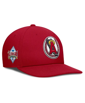 Nike Men's Red California Angels Pro Performance Snapback Hat