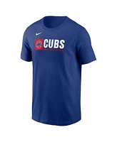 Nike Men's Royal Chicago Cubs Team Block T-Shirt
