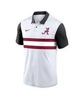 Nike Men's White Alabama Crimson Tide Vapor Performance Polo Shirt