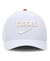 Nike Men's White Clemson Tigers Rise Adjustable Trucker Hat