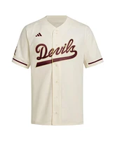 Adidas Men's Cream Arizona State Sun Devils Replica Baseball Jersey