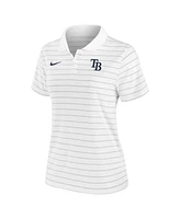 Nike Women's White Tampa Bay Rays Authentic Collection Victory Performance Polo Shirt