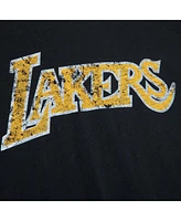 Mitchell & Ness Men's Black Los Angeles Lakers Legendary Slub T-Shirt