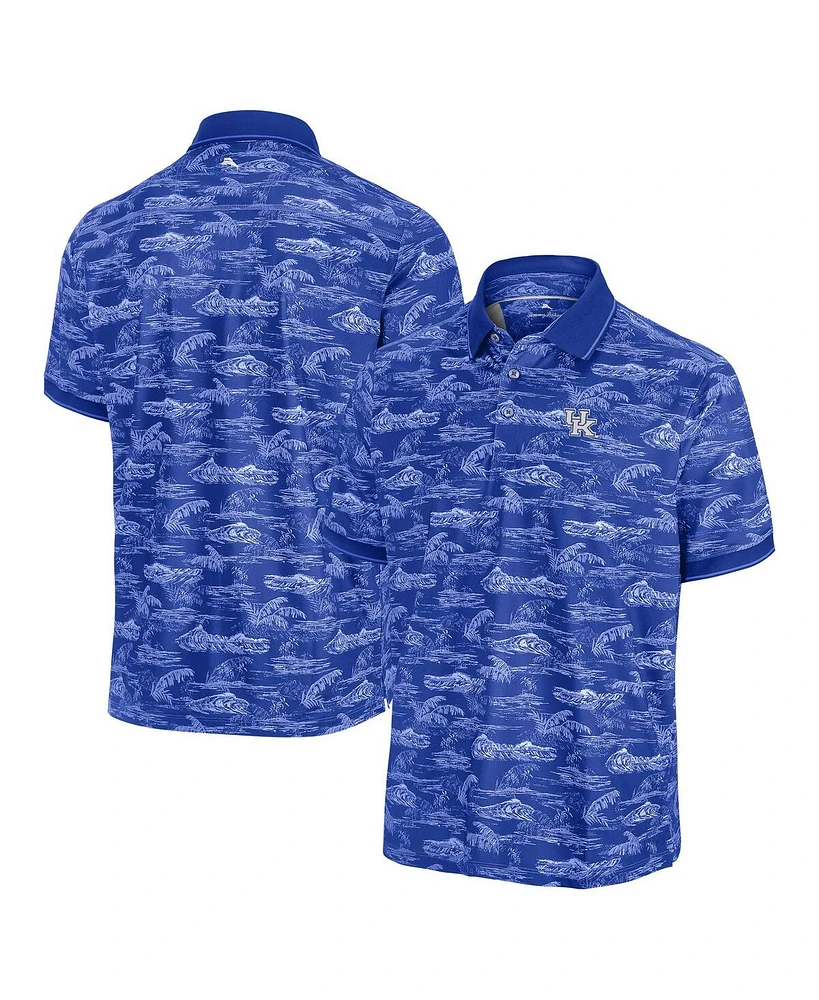 Tommy Bahama Men's Royal Kentucky Wildcats Sport Bay View Polo Shirt