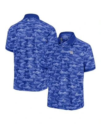 Tommy Bahama Men's Royal Kentucky Wildcats Sport Bay View Polo Shirt