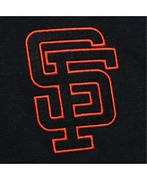 Mitchell & Ness Men's Black San Francisco Giants Cooperstown Collection Legendary Raglan Slub Henley 3/4-Sleeve T-Shirt